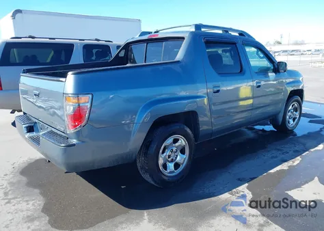 2006 Honda Ridgeline Rt from USA, damaged, VIN 2HJYK16216H550884